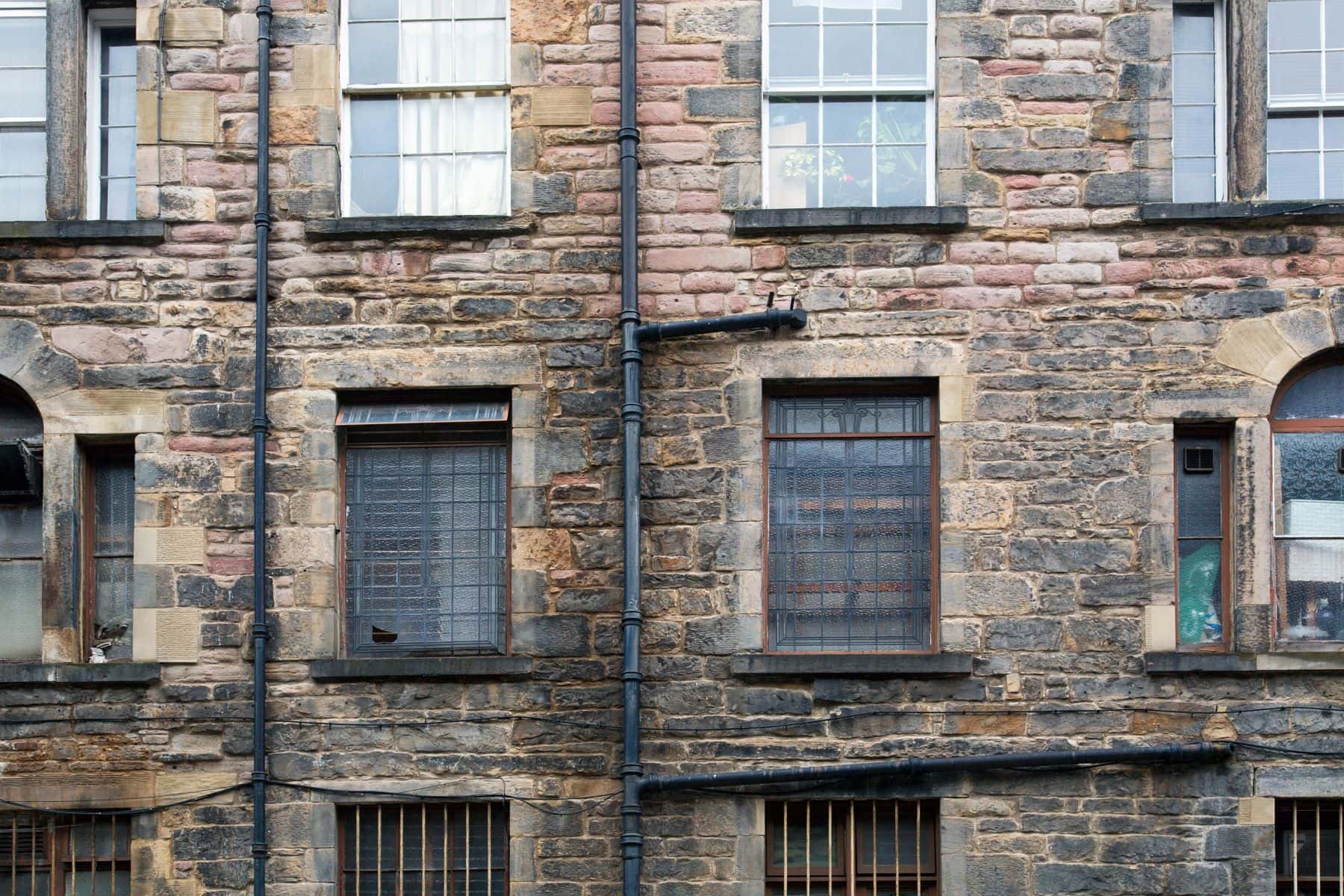 Apartment building exterior