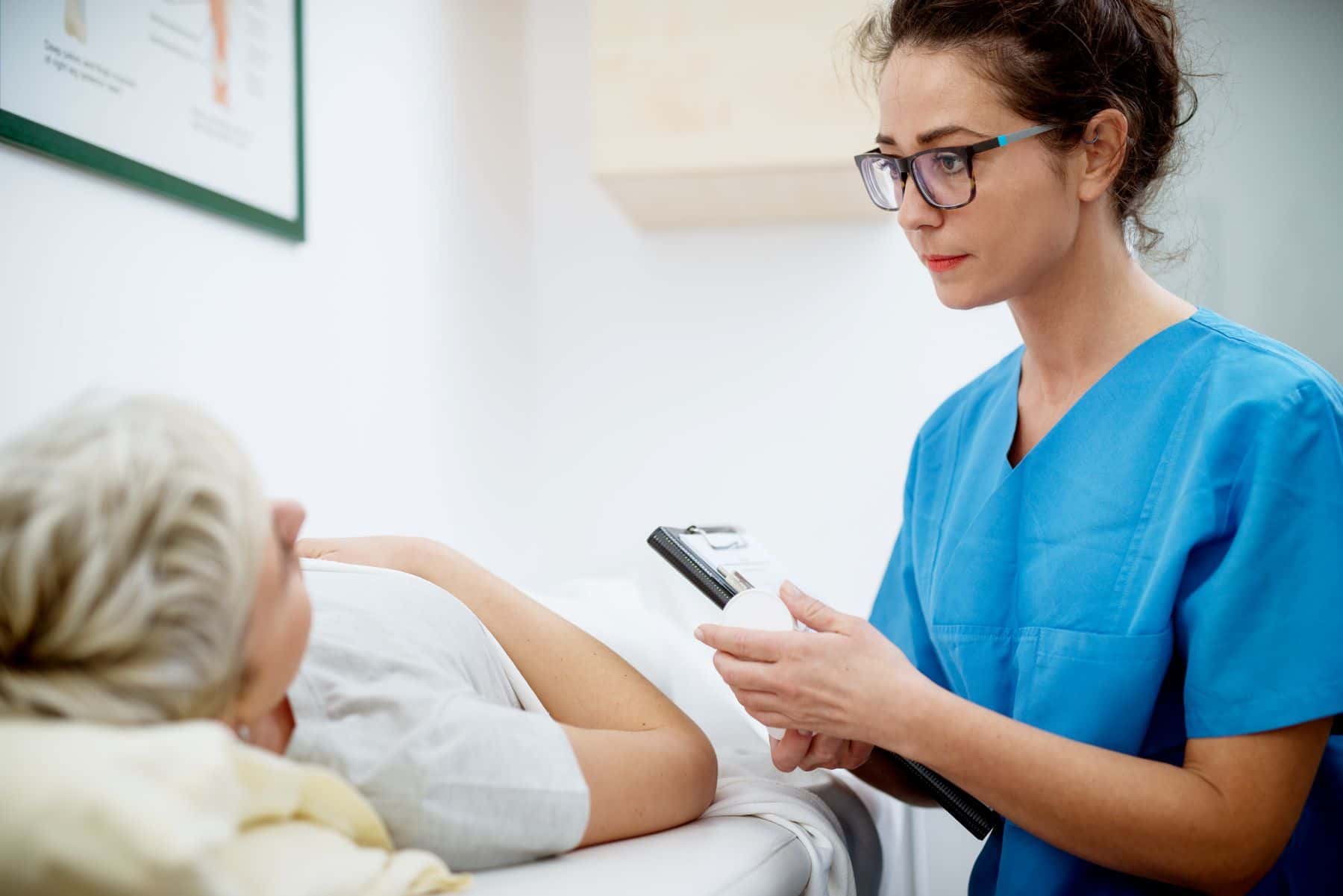 Nurse with Patient
