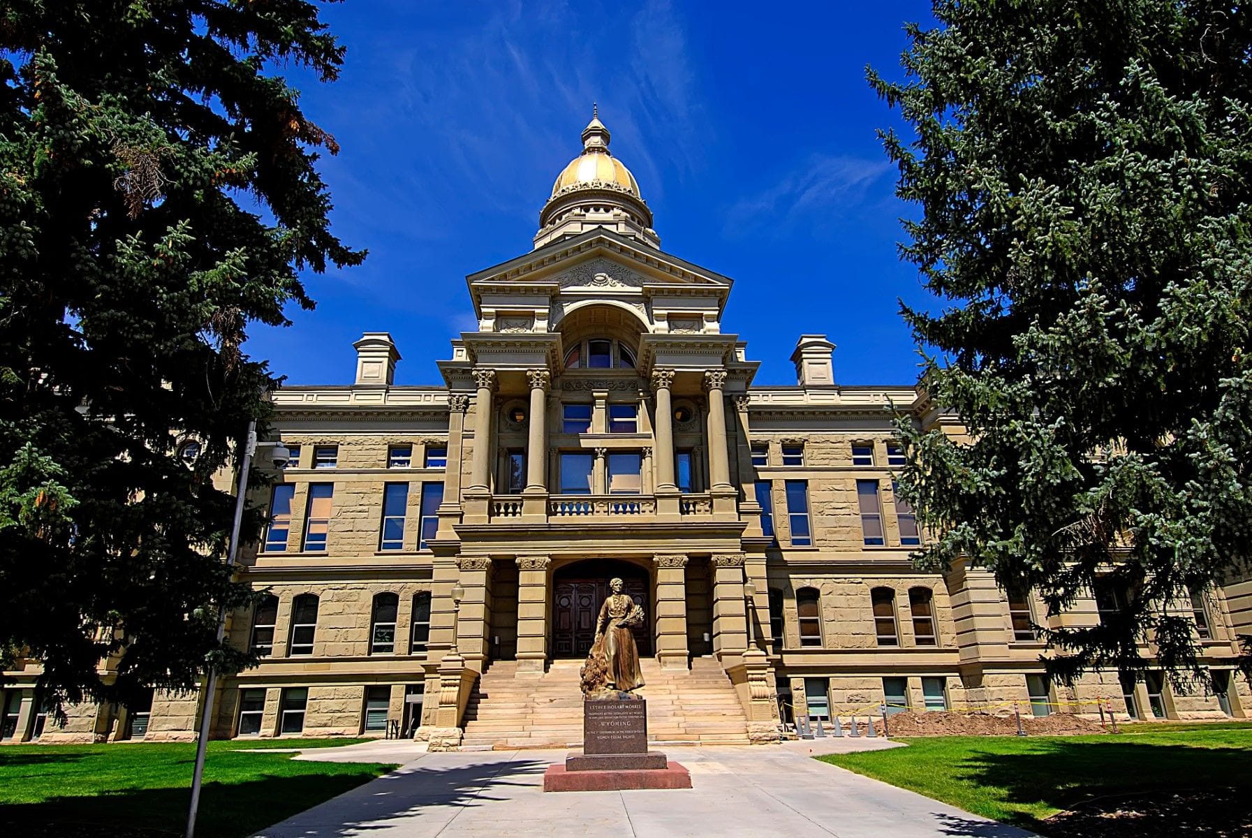 Wyoming state capitol
