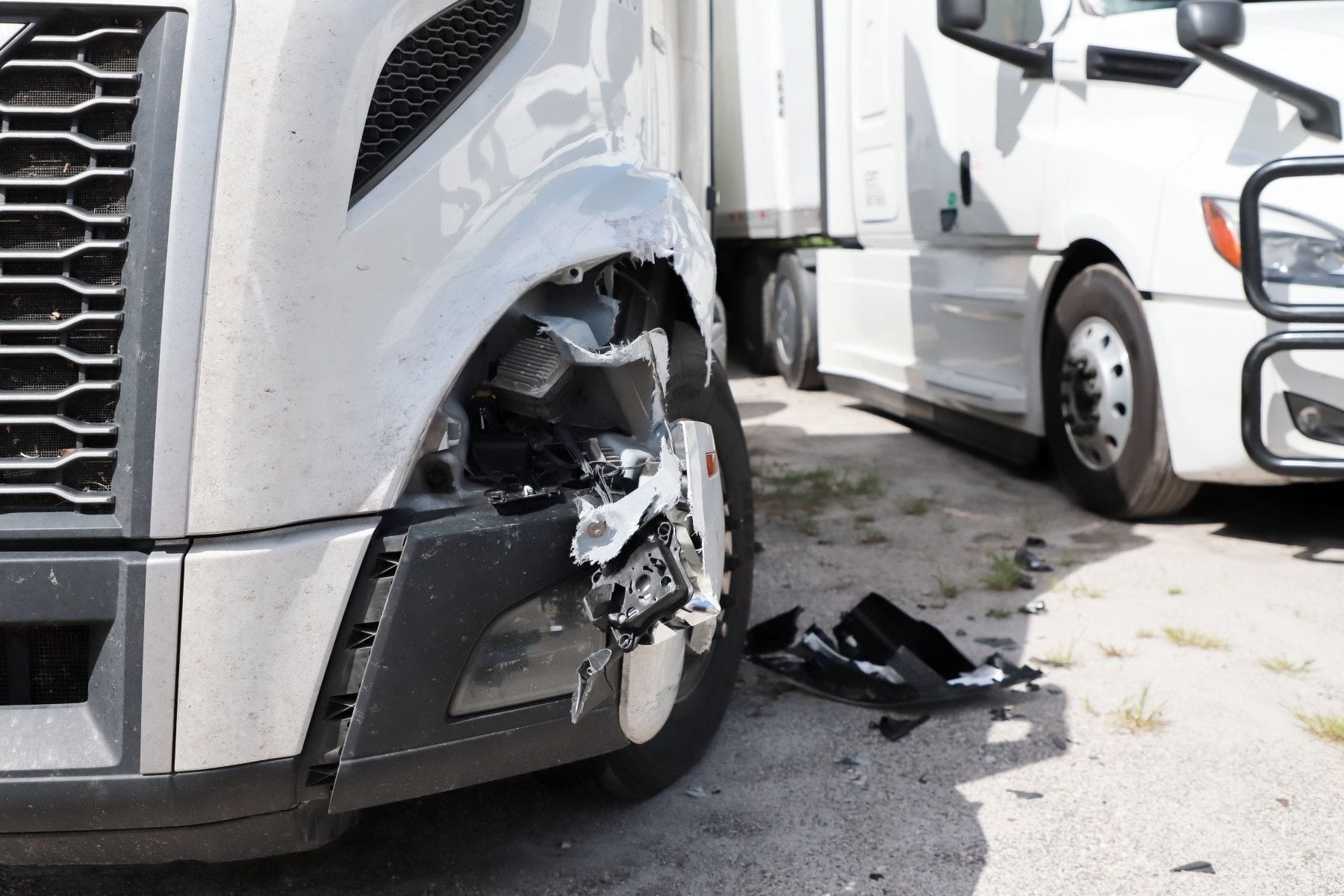 Truck crash