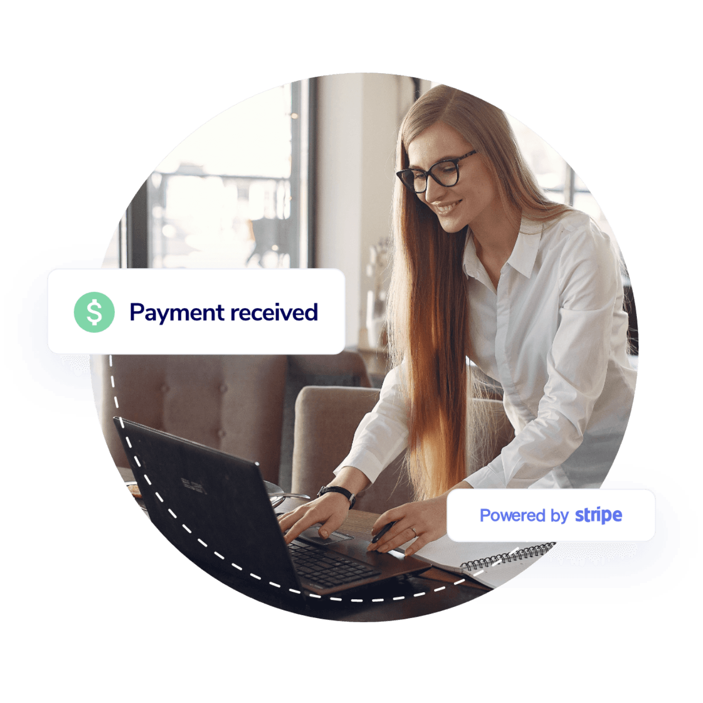 Expert receiving their payment through stripe