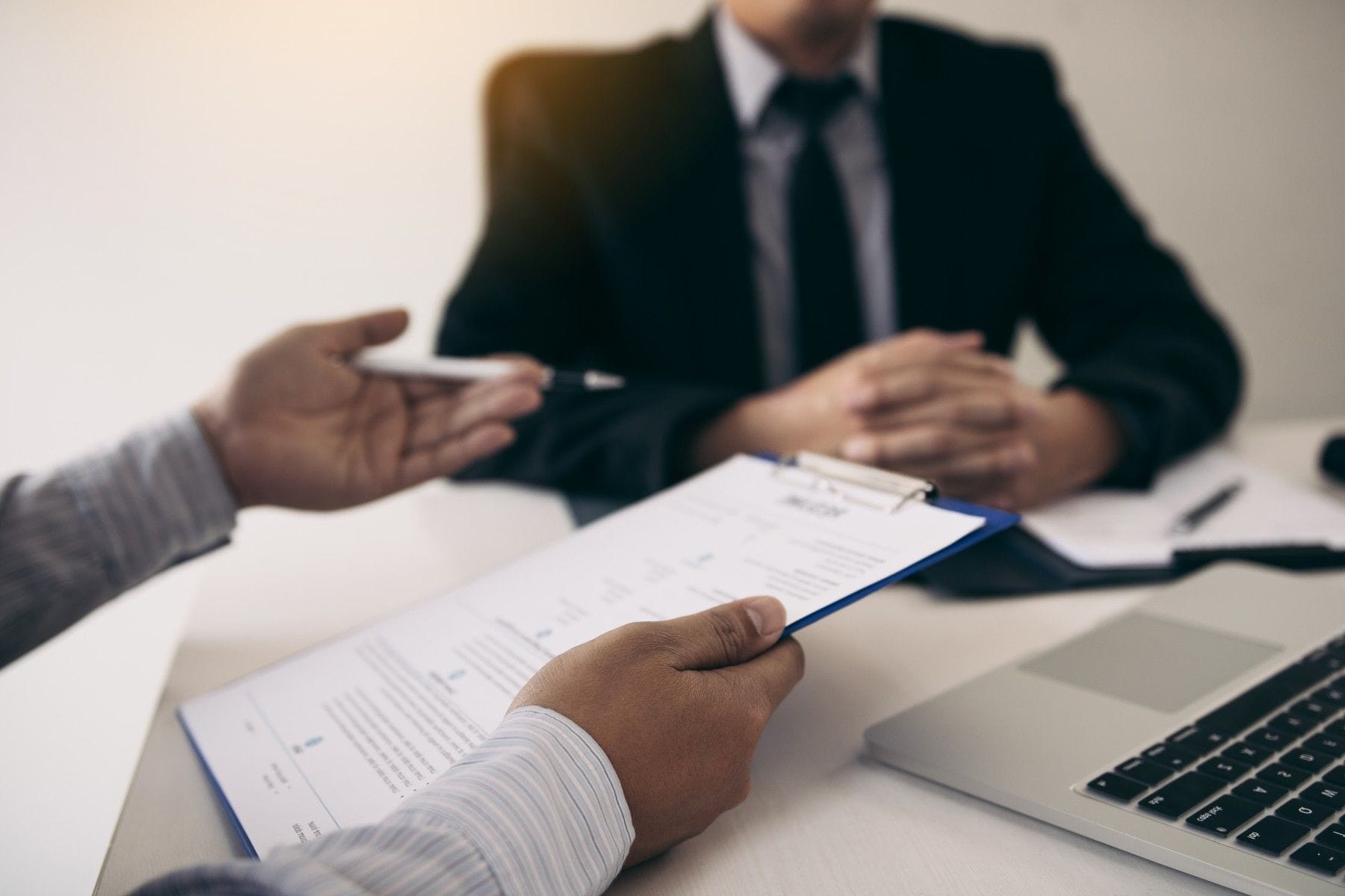 Interview with expert witness