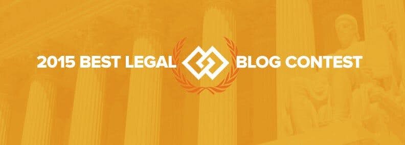 2015 Best Legal Blog Contest