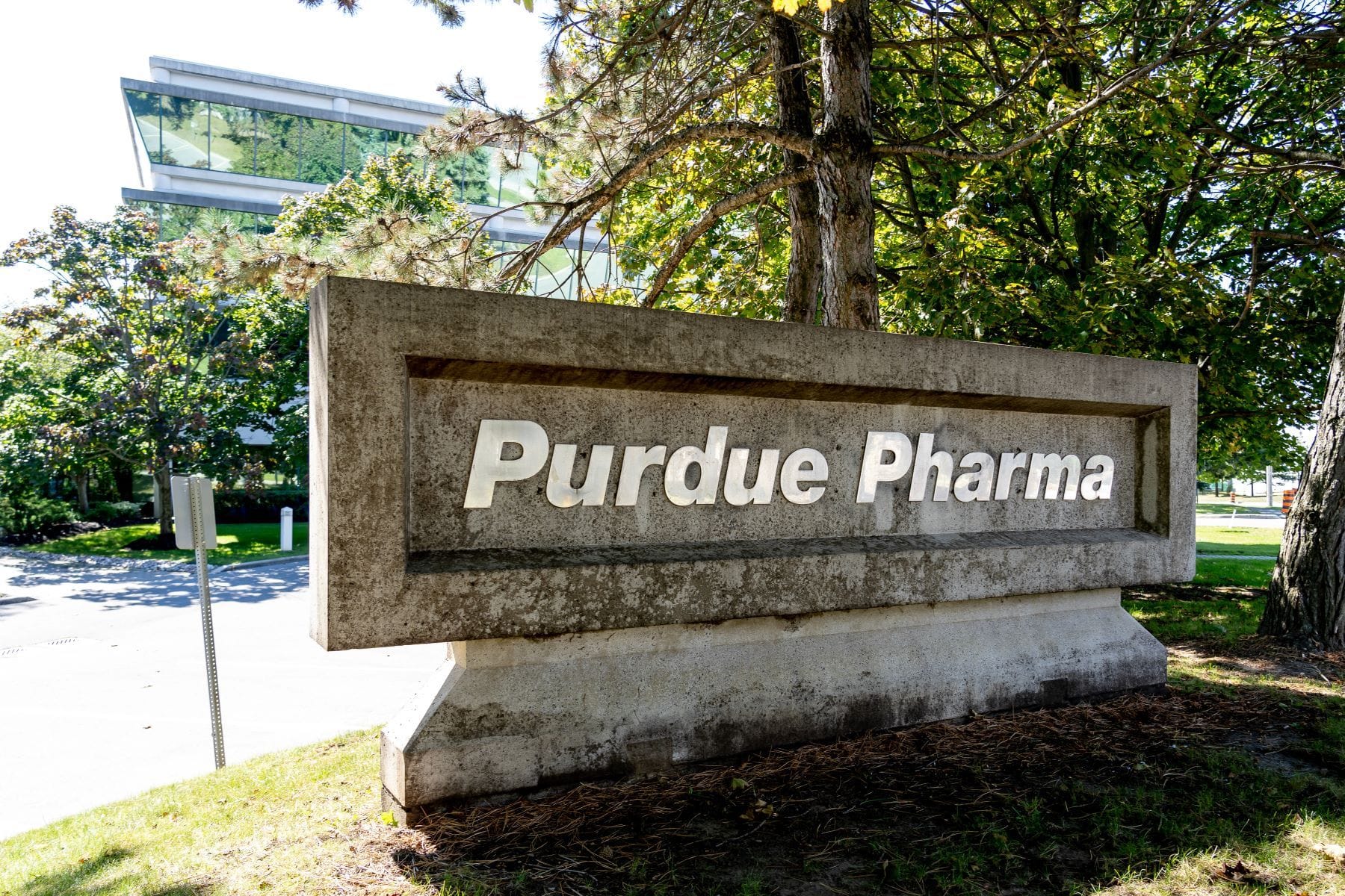 Purdue Pharma sign