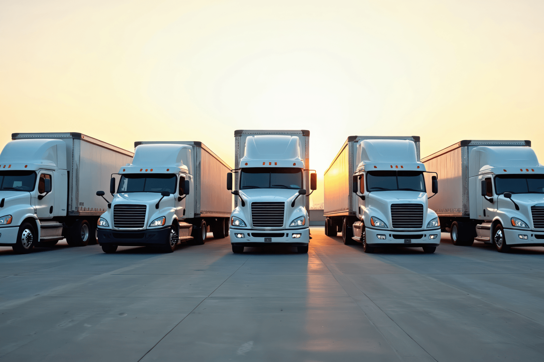 Delayed trucks