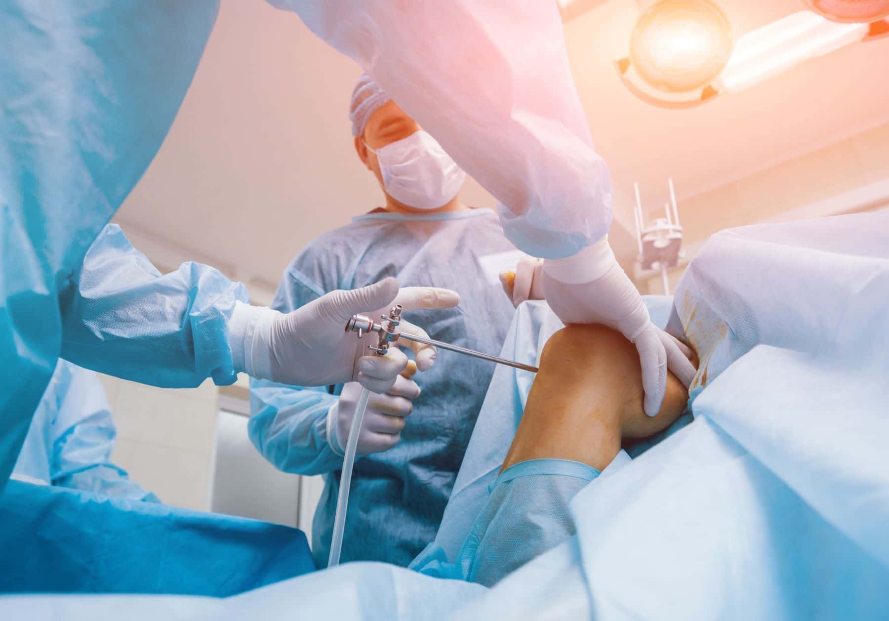Knee replacement surgery