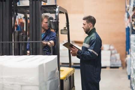 Forklift Accident Worsened by Lack of Rear Compartment Guards