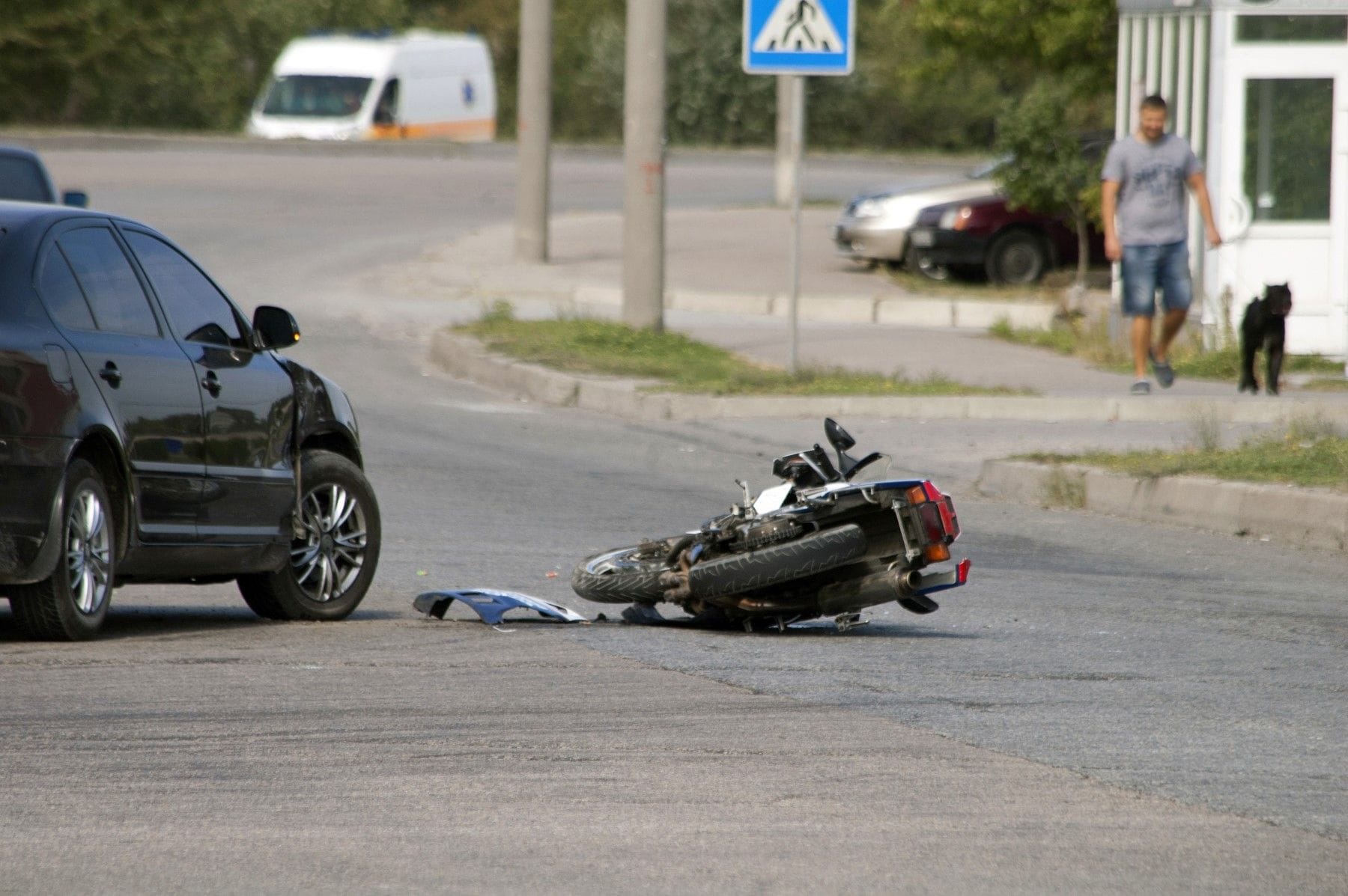 Motorcycle accident