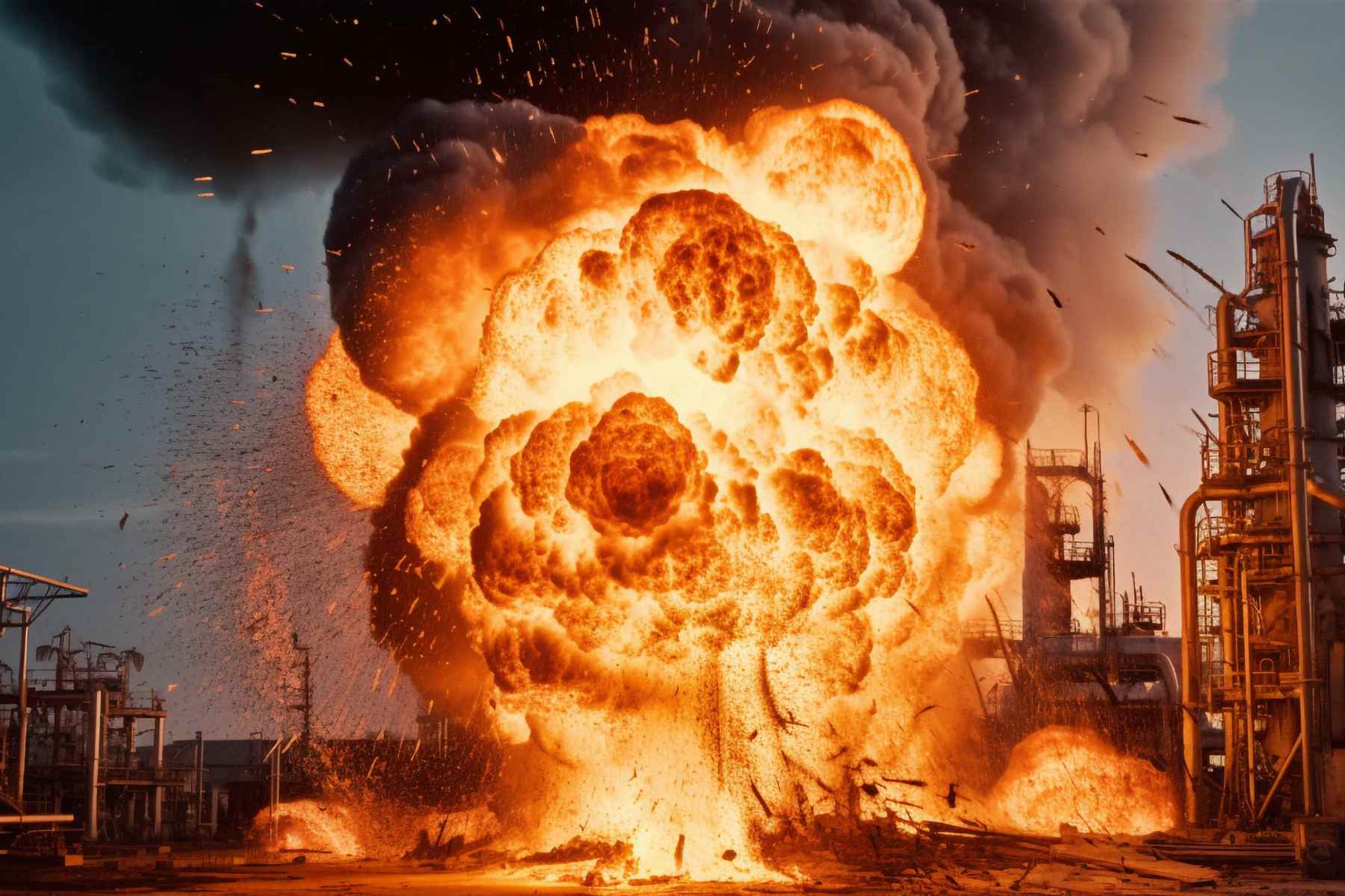Chemical plant Blast