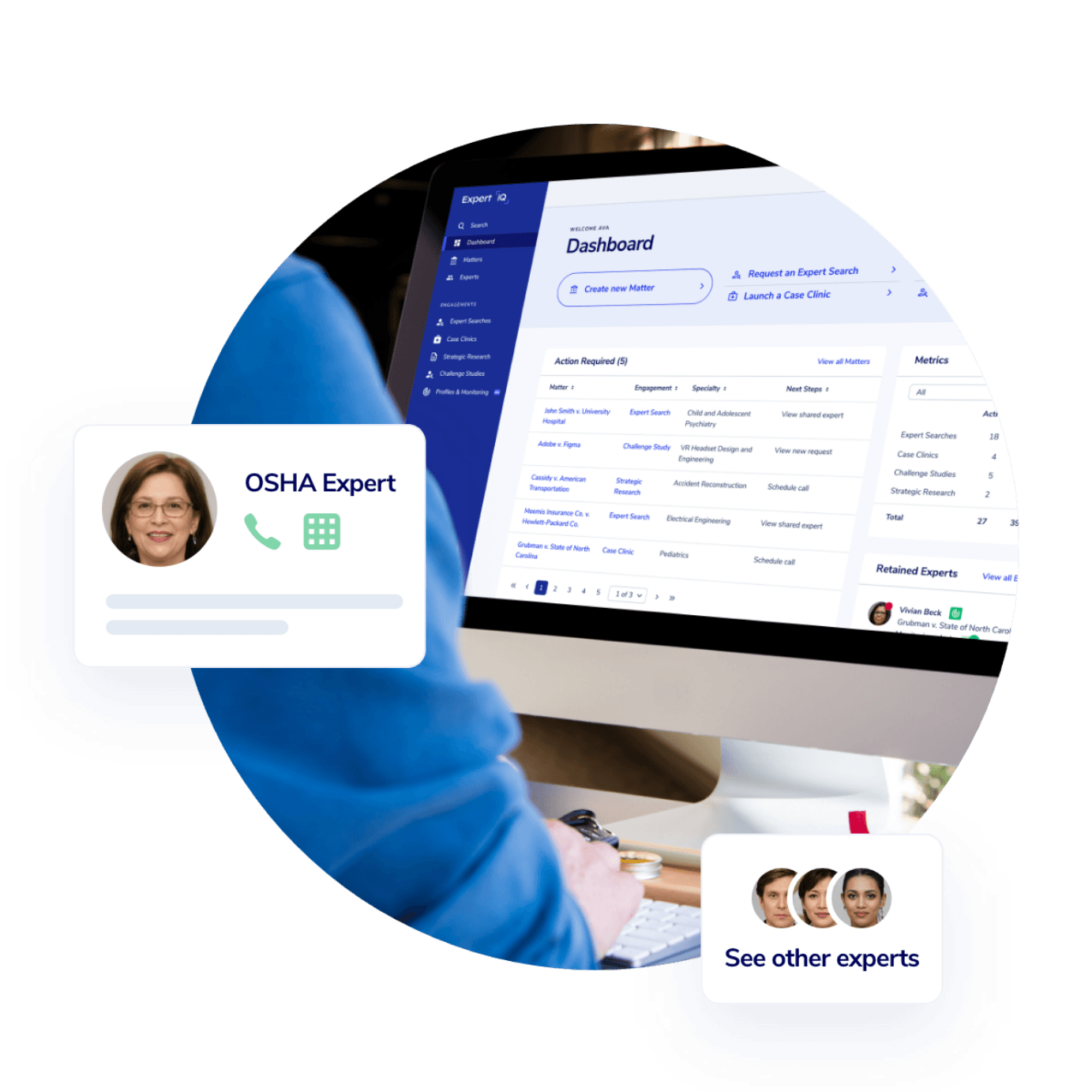 Case Management in Expert iQ Expert Institute